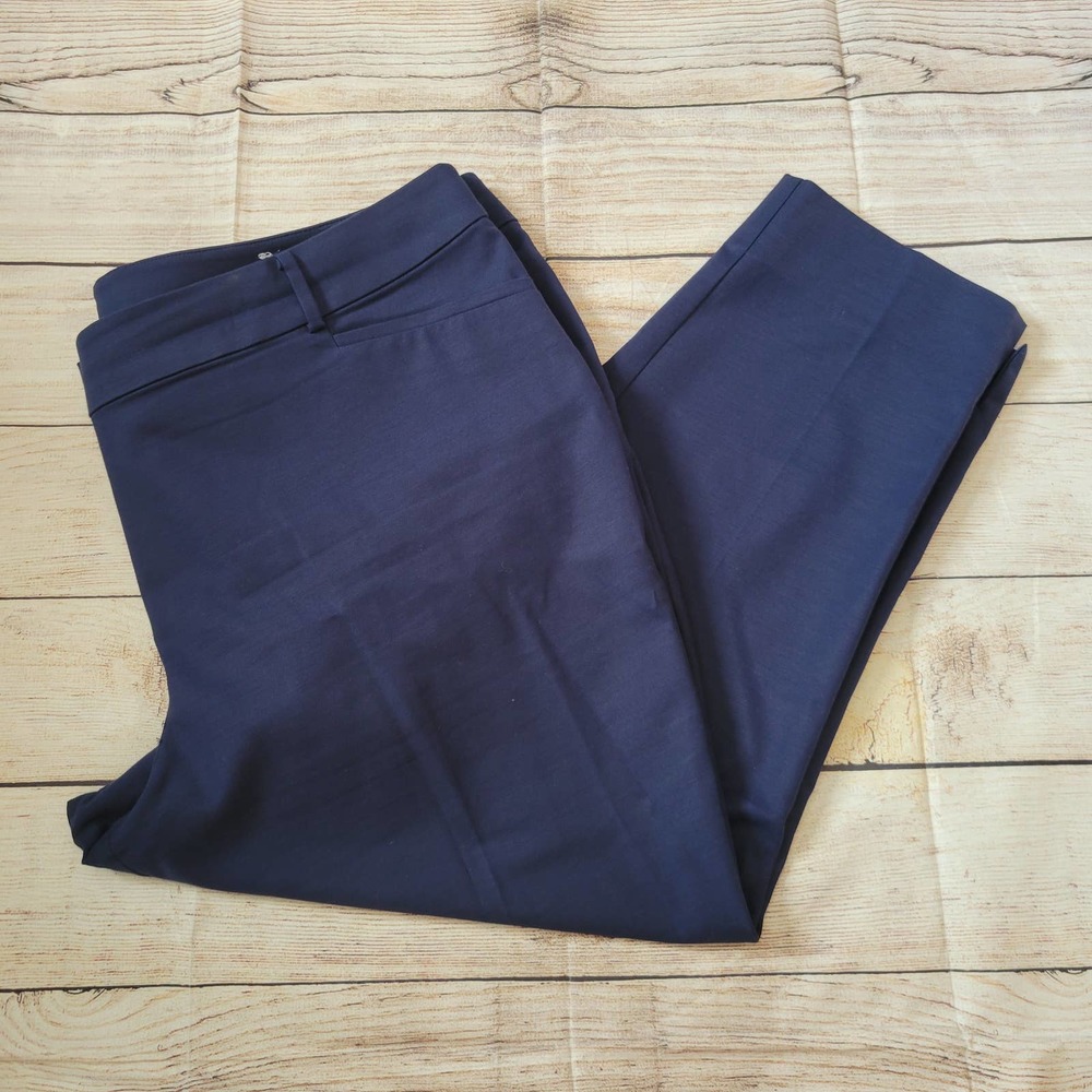 LOFT Marisa navy blue the Riviera pants 22